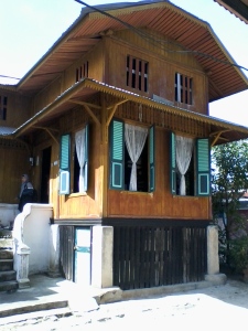 Rumah H Yahya tauke getah karet. Rumah ini sudah ada sejak tahun 1887